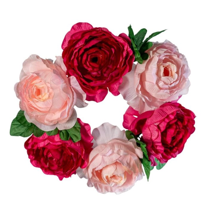 GIROCANDELA RANUNCULUS FUXIA 25 CM DIAM